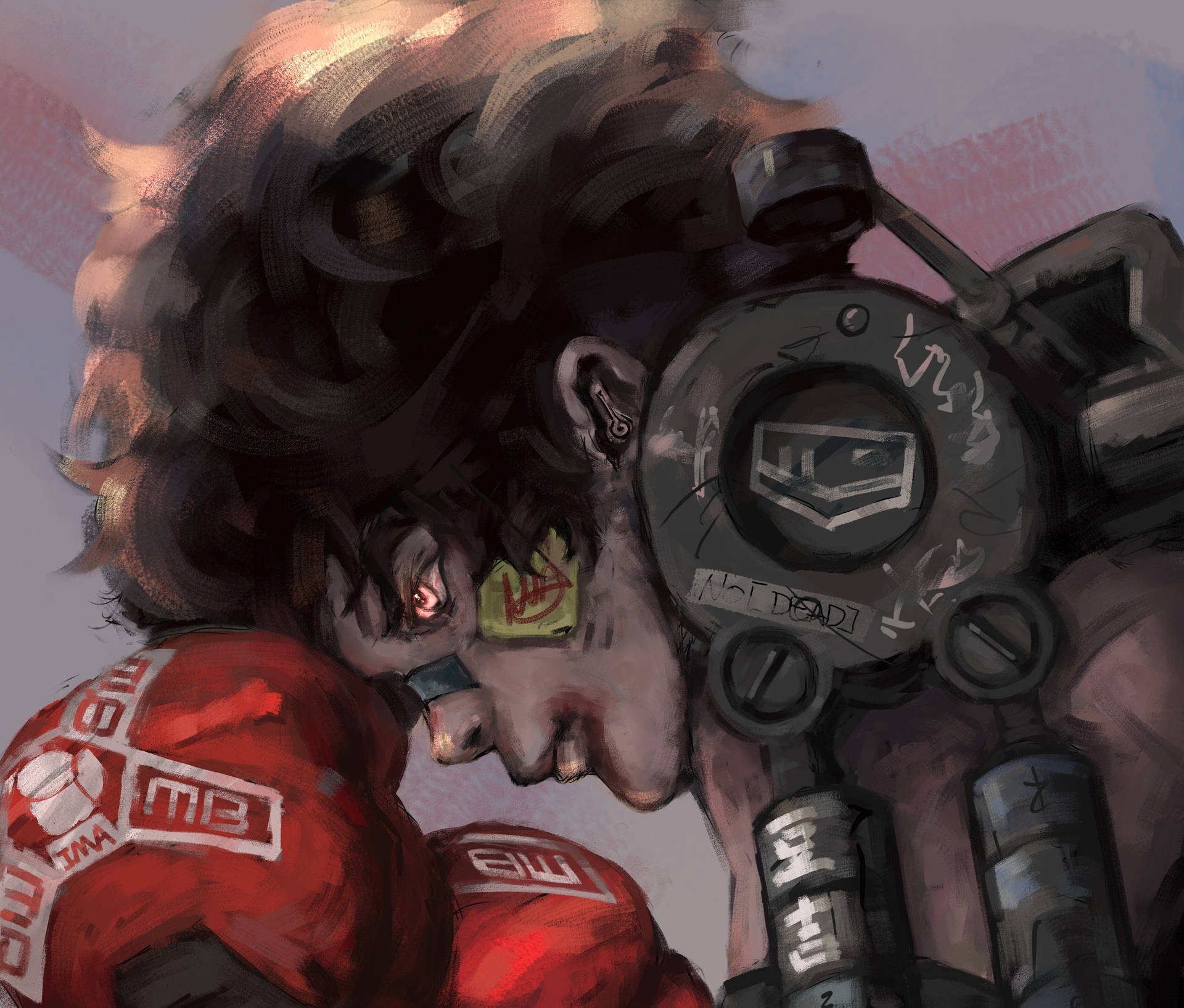 Megalo Box Painting