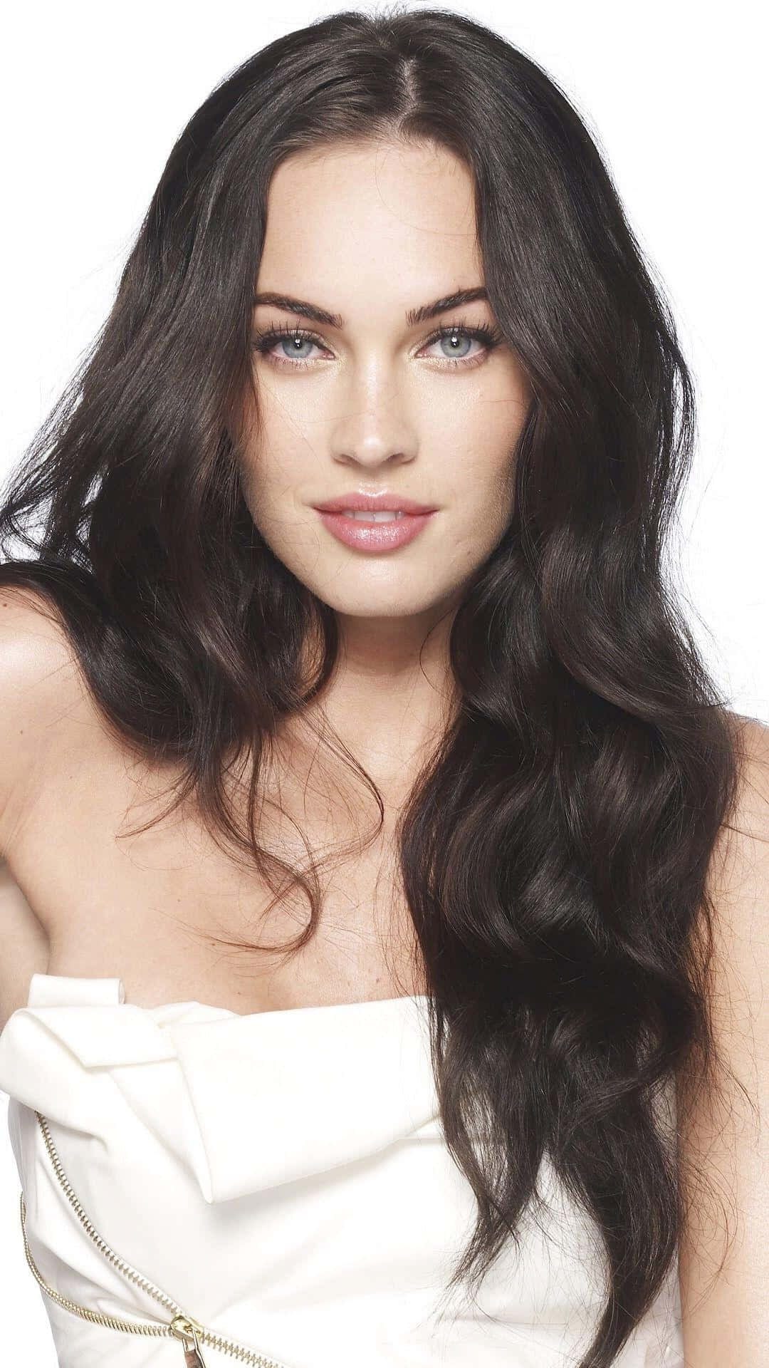 Luscious Hair Megan Fox Iphone Wallpaper