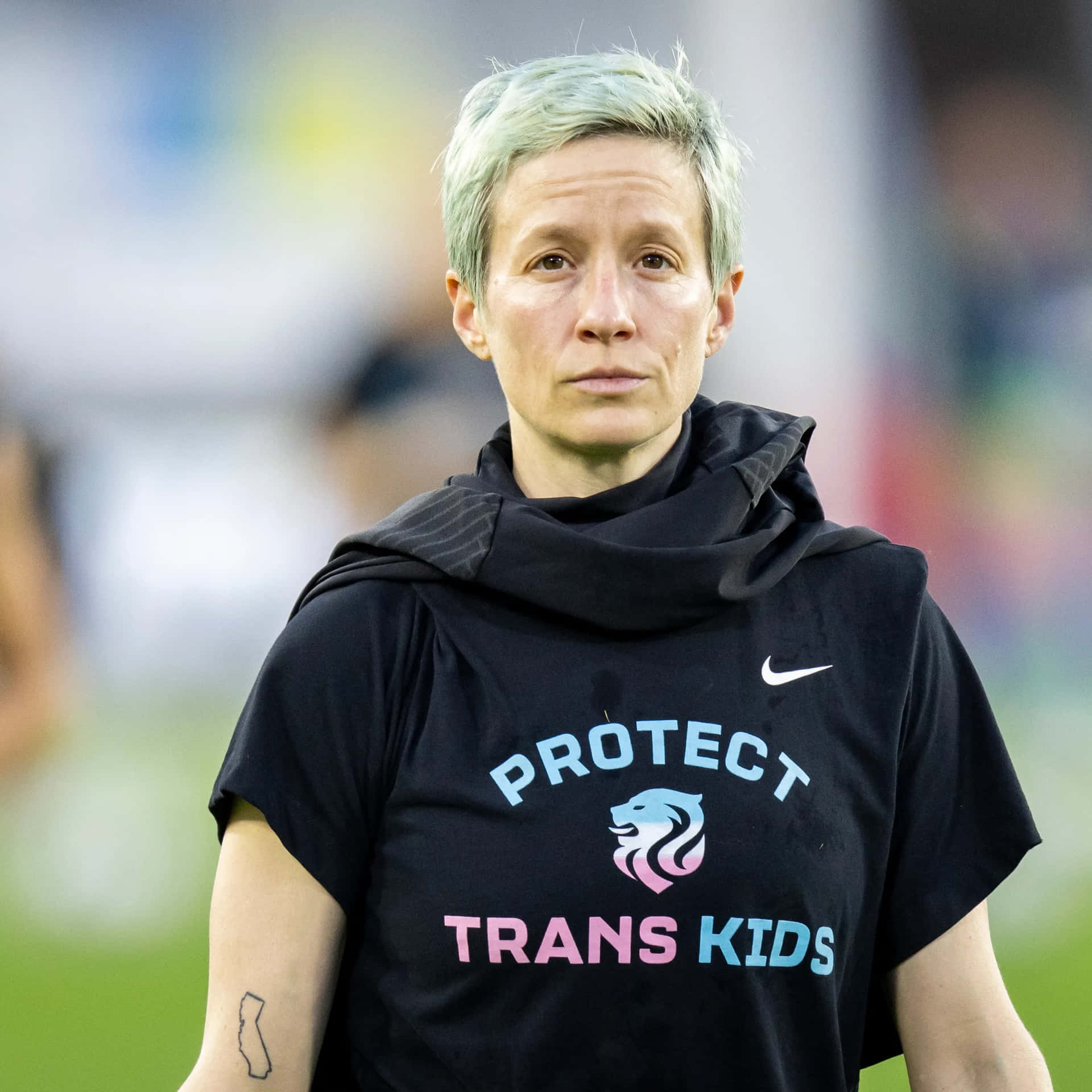 Megan Rapinoe Ondersteuning Voor Trans Kinderen Achtergrond