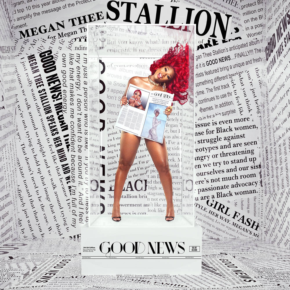 Megan Thee Stallion Good News Wallpaper