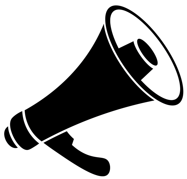Megaphone Icon Silhouette PNG