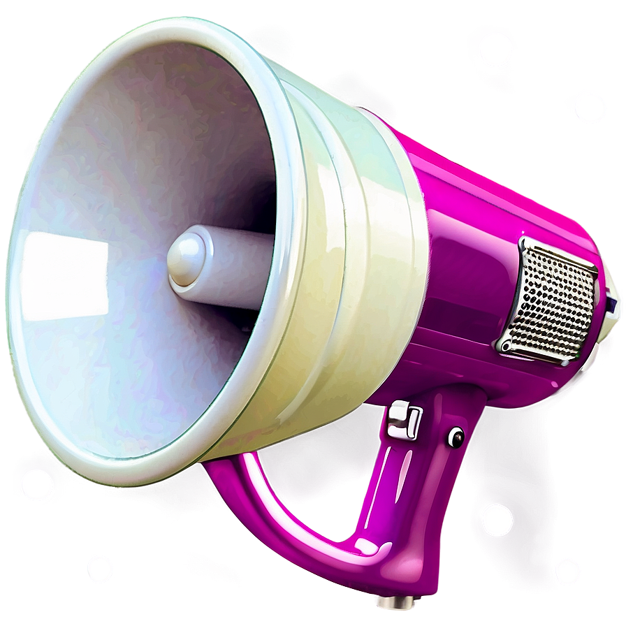 Megaphone With Handle Png 05252024 PNG