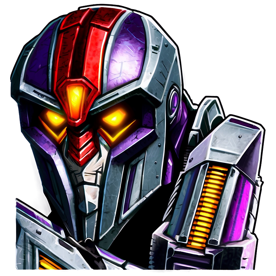 Download Megatron Villain Look Png 88 | Wallpapers.com