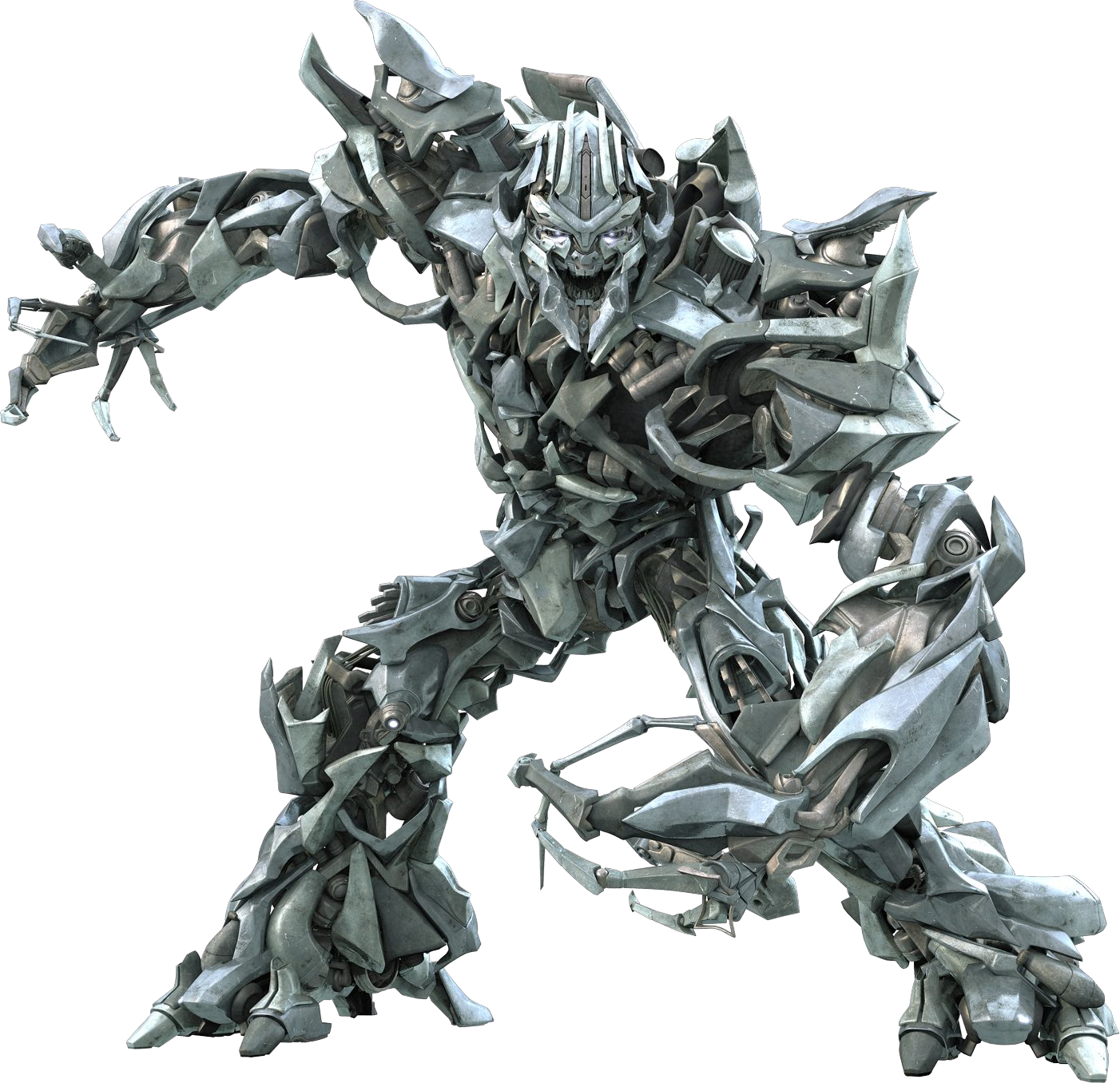 Megatron_ Transformers_ Character_ Render PNG