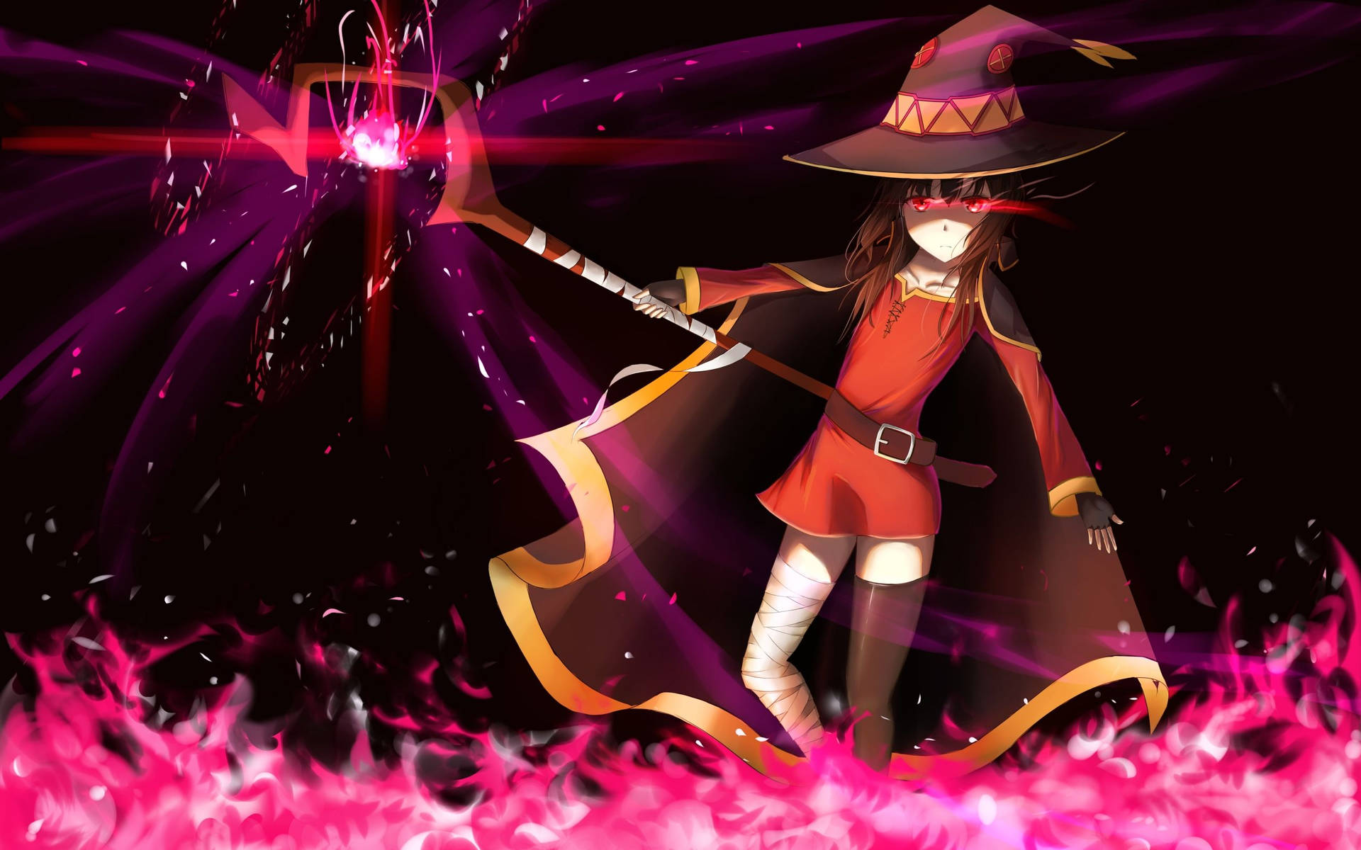 Megumin Anime Background Wallpaper