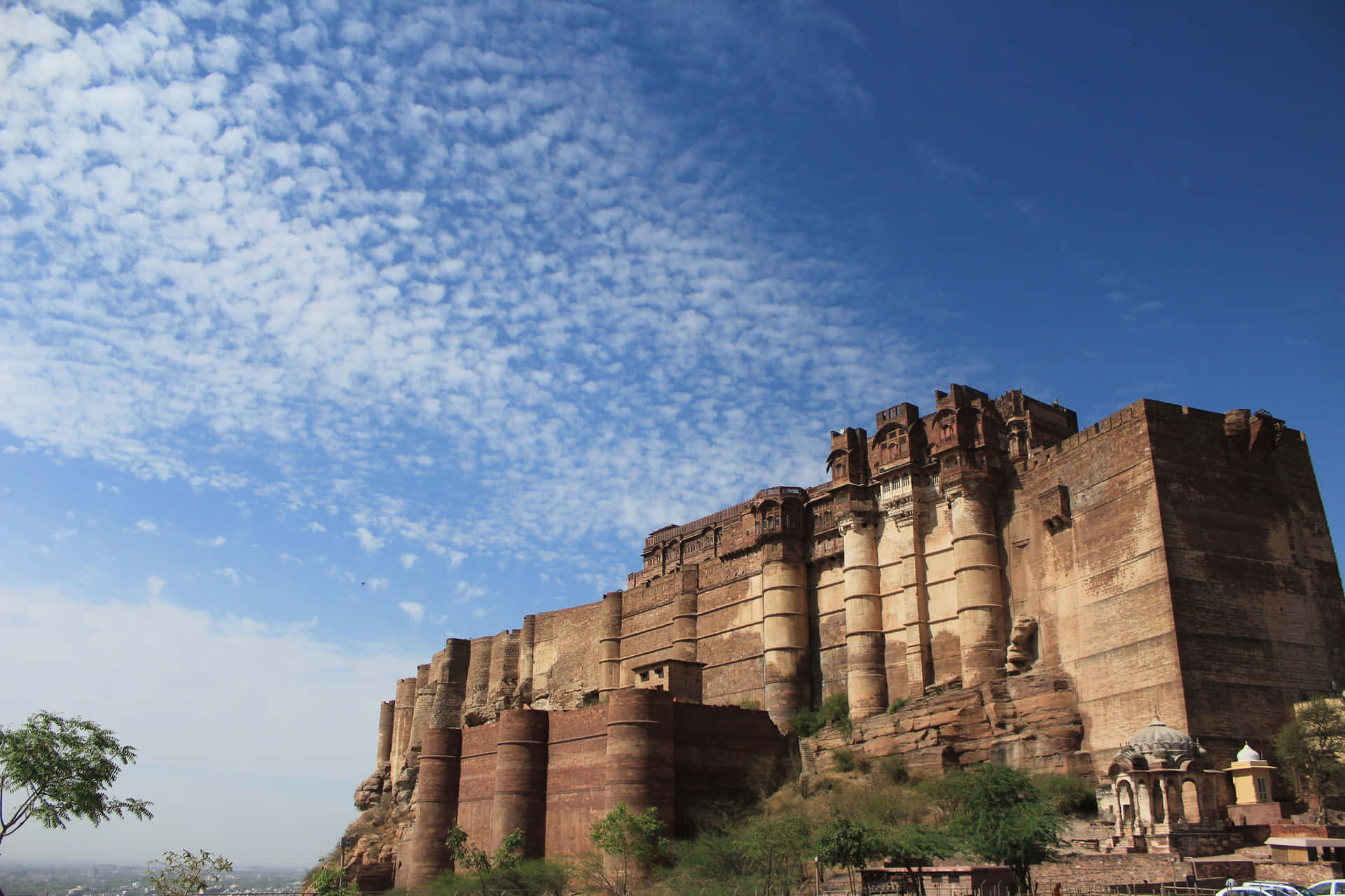 Mehrangarh Fort Castle Walls Picture