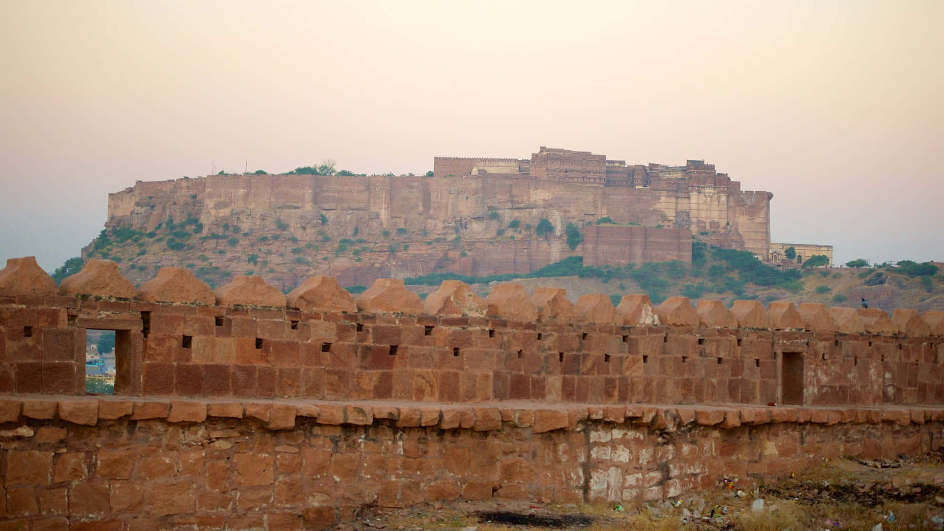 Mehrangarh Fort 2560 X 1440 Wallpaper