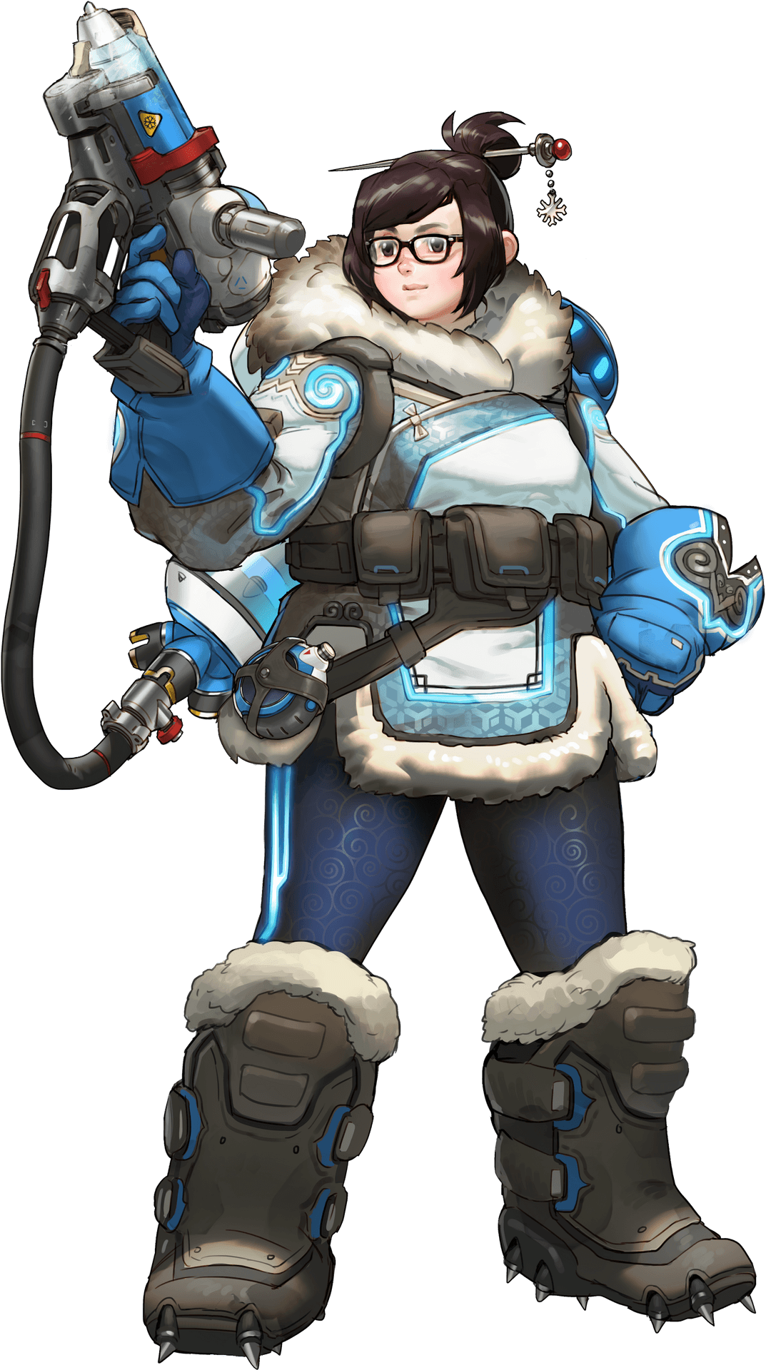 Mei Overwatch Character Artwork PNG