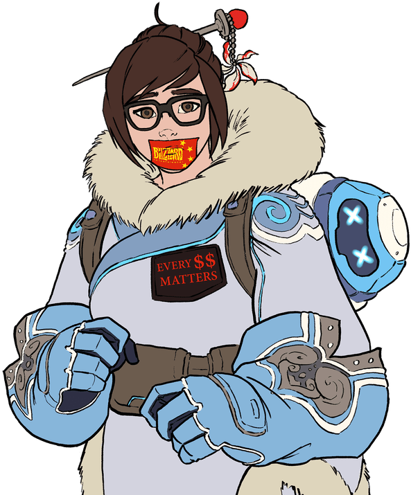 Mei Overwatch Character Artwork PNG