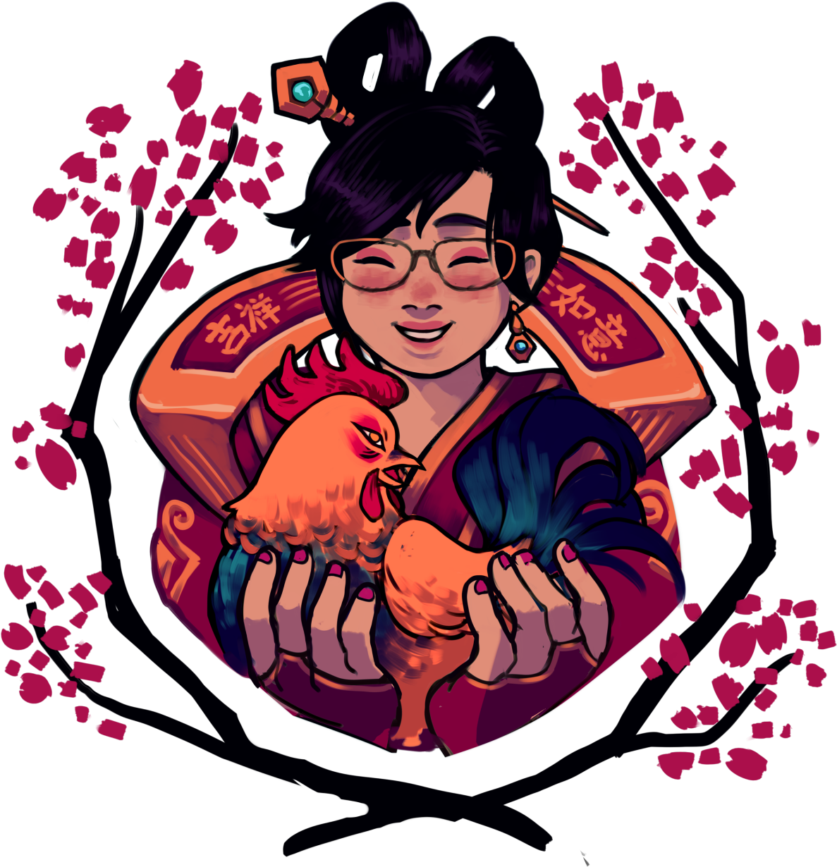 Mei Overwatch Chinese New Year Celebration PNG