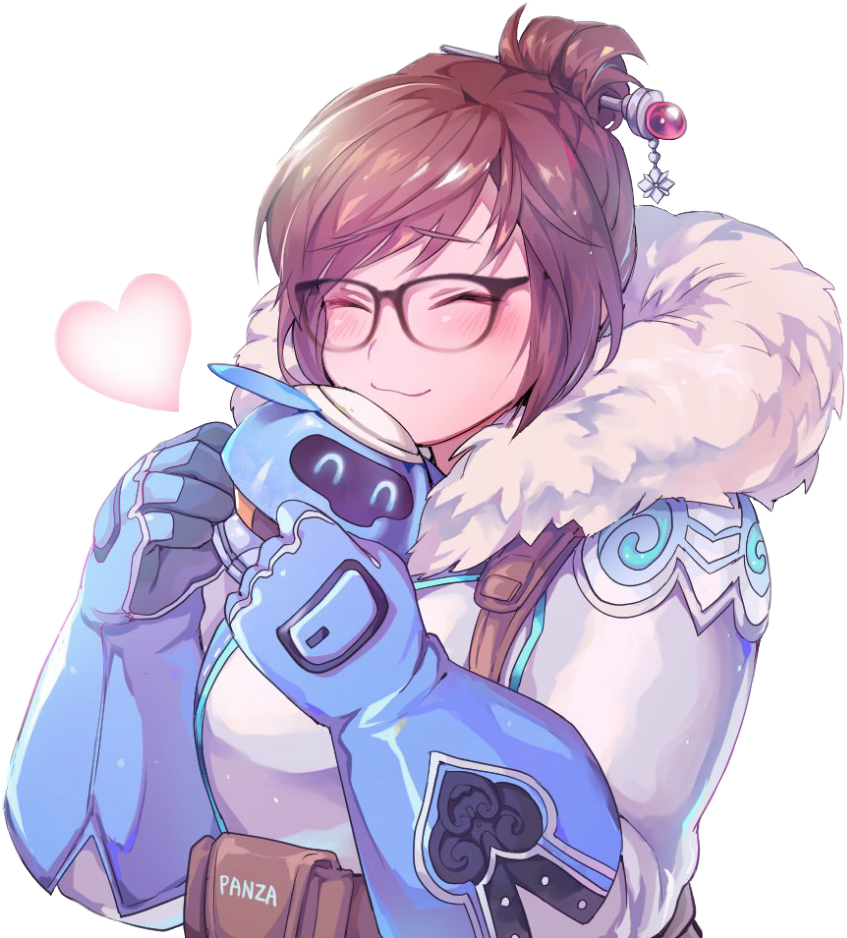 Mei Overwatch Cute Pose PNG