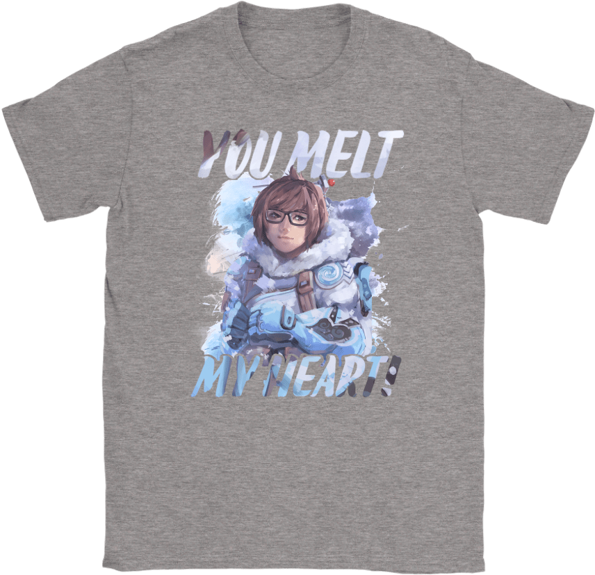 Mei Overwatch You Melt My Heart Shirt PNG