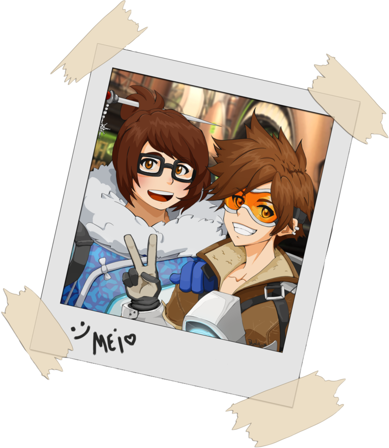 Meiand Friend Overwatch Selfie PNG