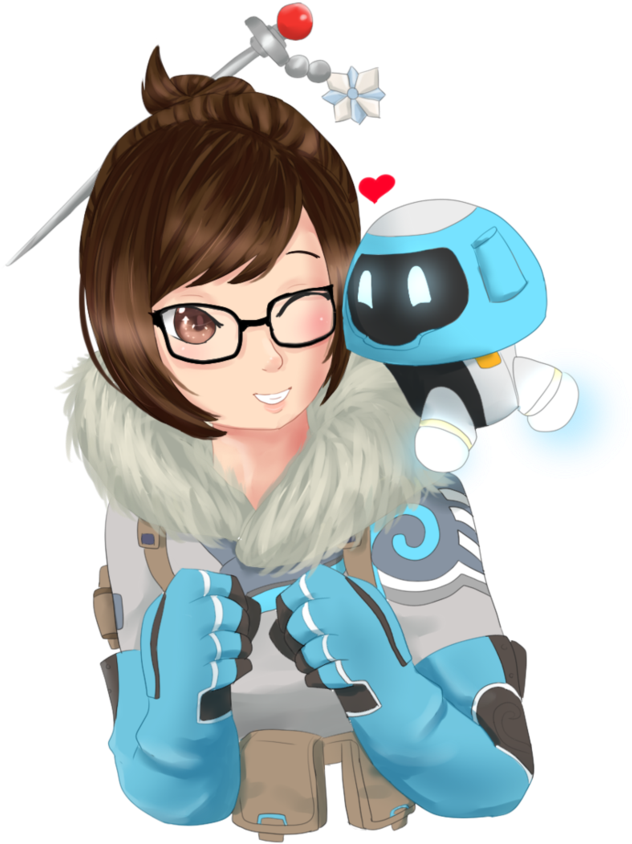 Meiand Snowball Overwatch Fanart PNG