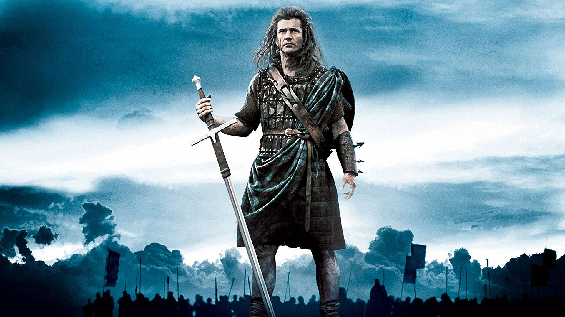 Mel Gibson As Warrior William Wallace