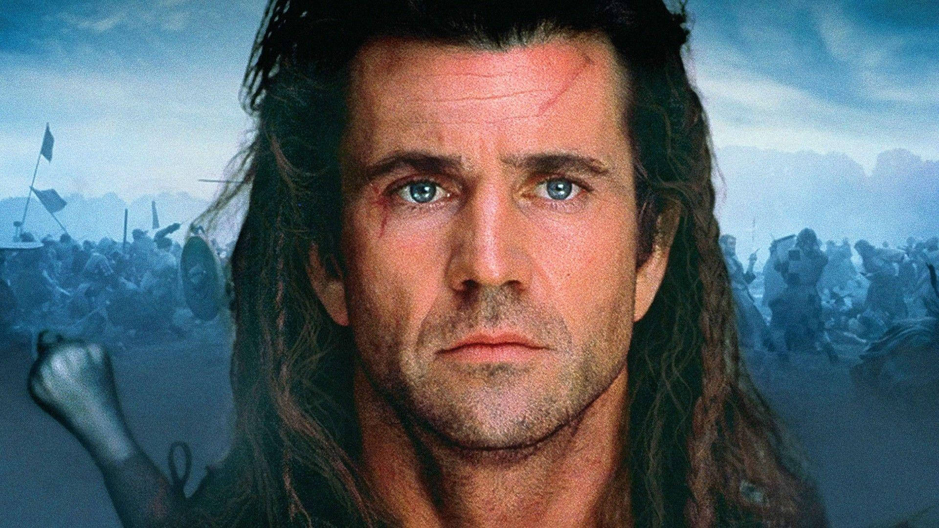 Mel Gibson In Braveheart Movie