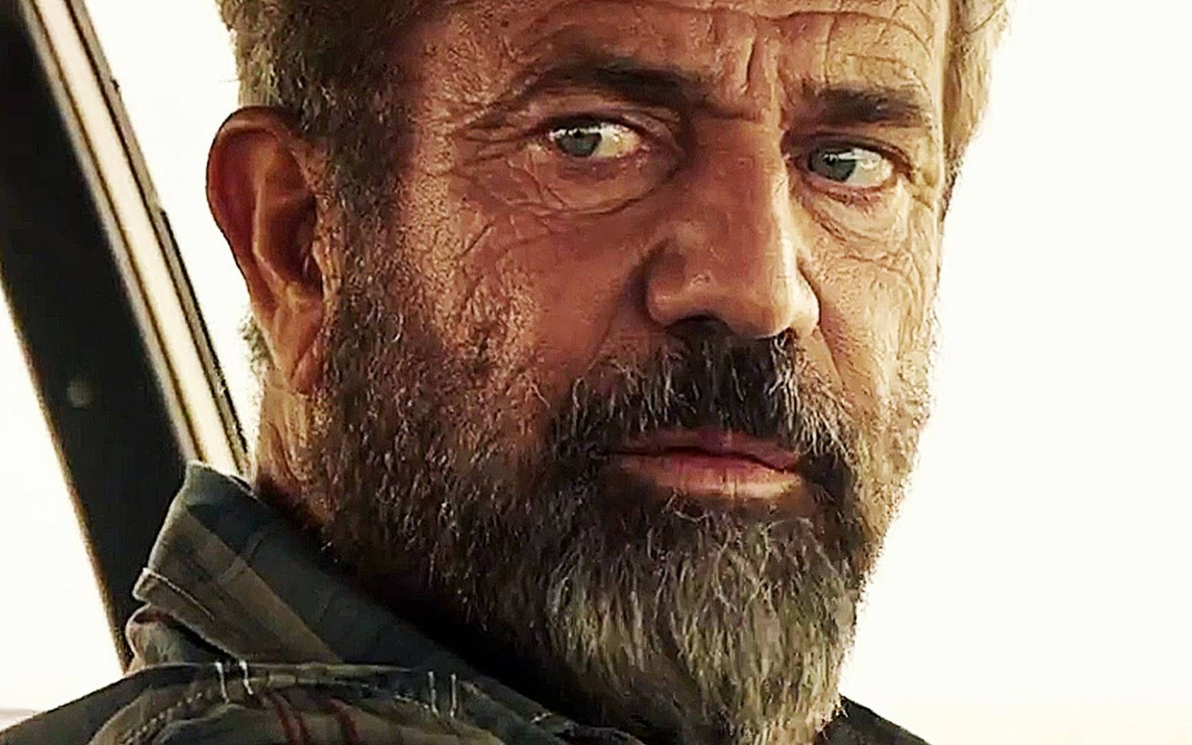 Mel Gibson Teary-eyed Look