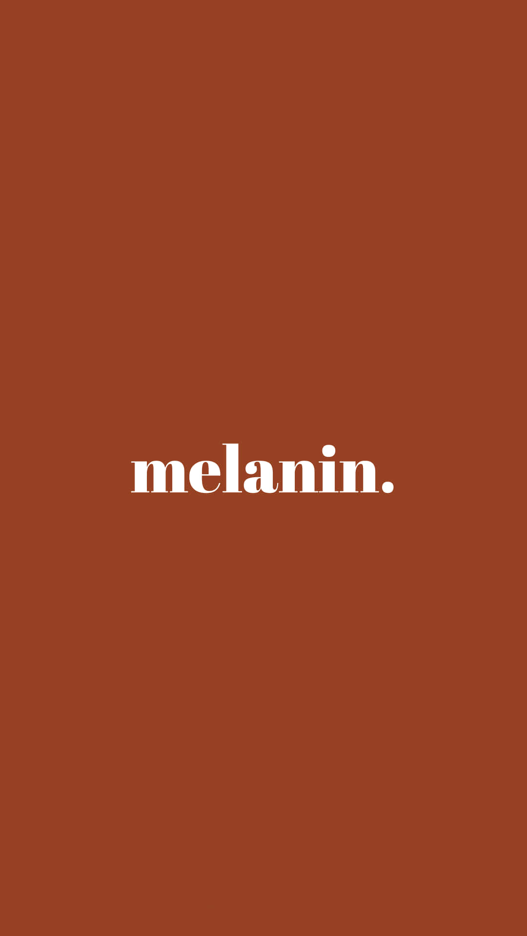 Melainn Logo On A Brown Background Wallpaper
