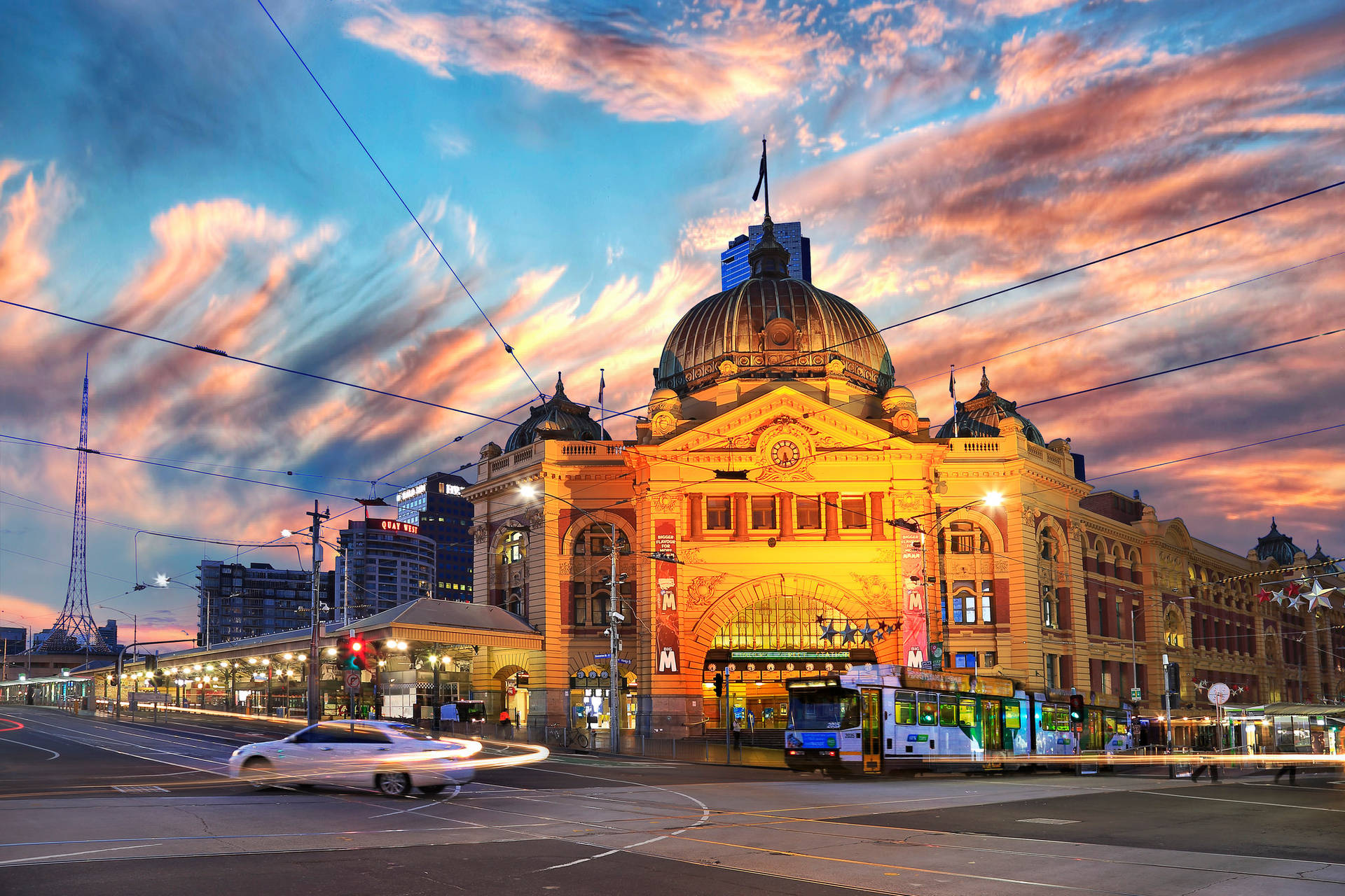 Melbourne Flinders Street Railway Station Wallpaper