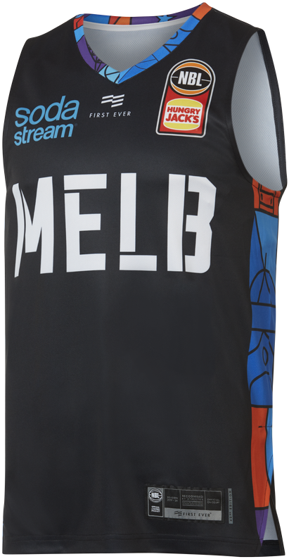 Melbourne N B L Basketball Jersey PNG