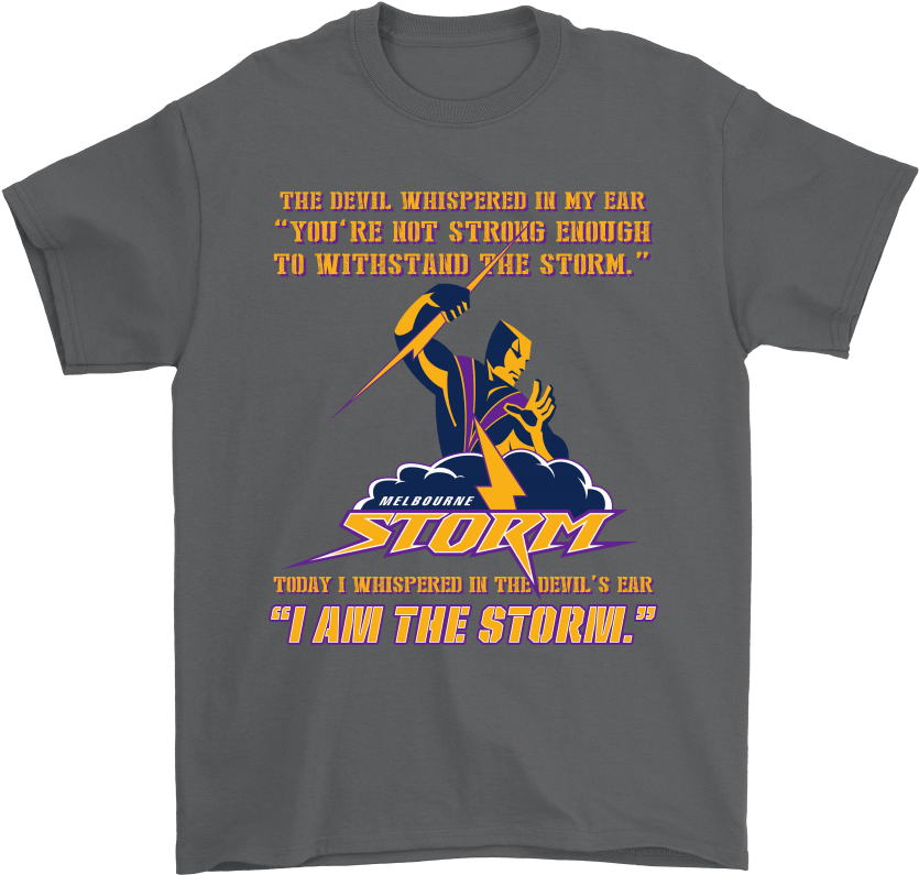 Melbourne Storm Rugby Shirt Design PNG