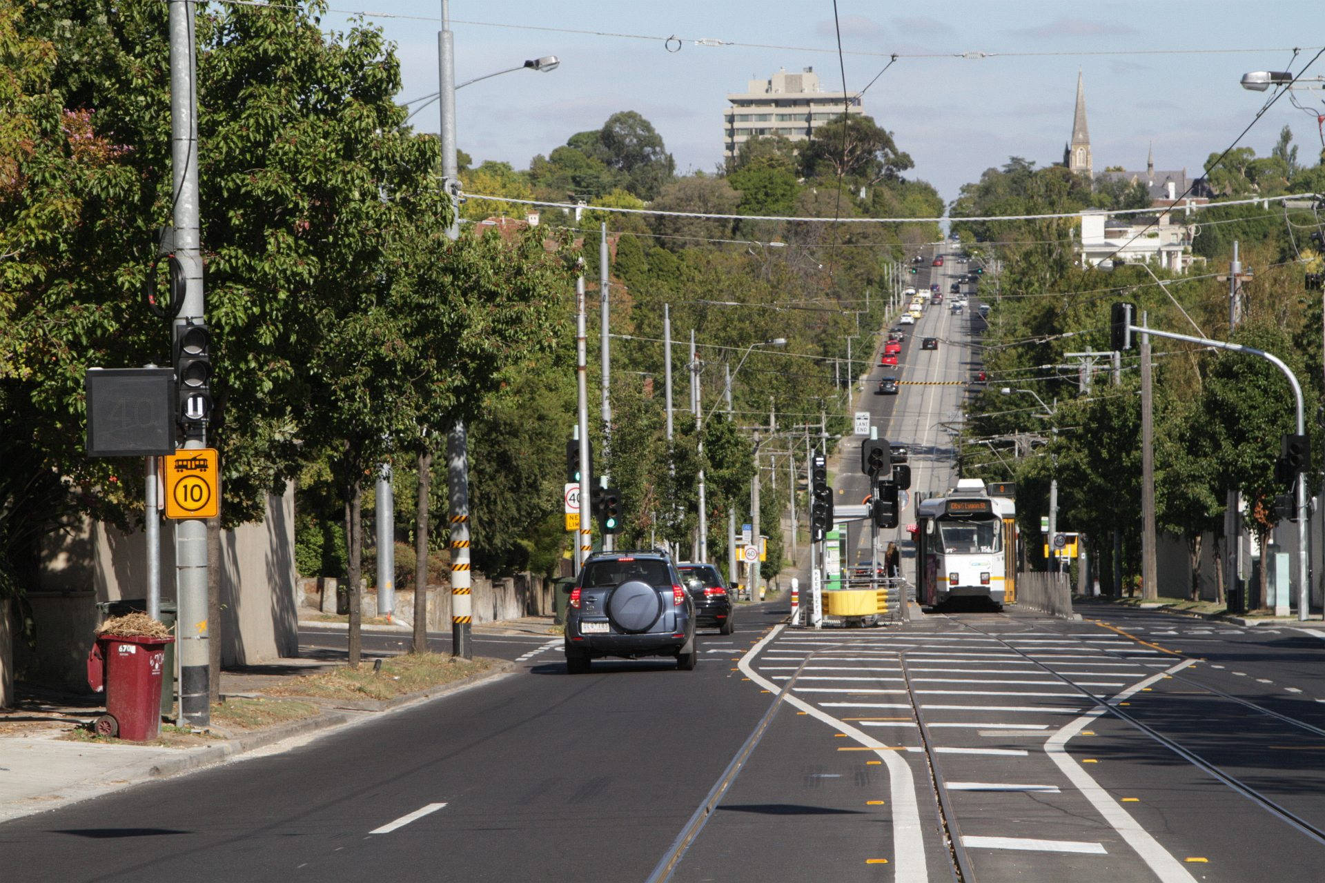 Melbourne Toorak Road. Papel de Parede