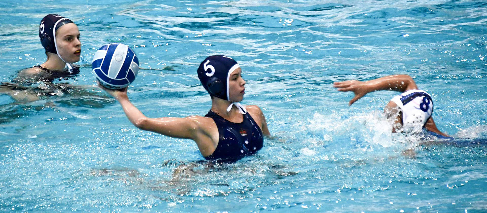 Equipode Water Polo Femenino De Melbourne Fondo de pantalla