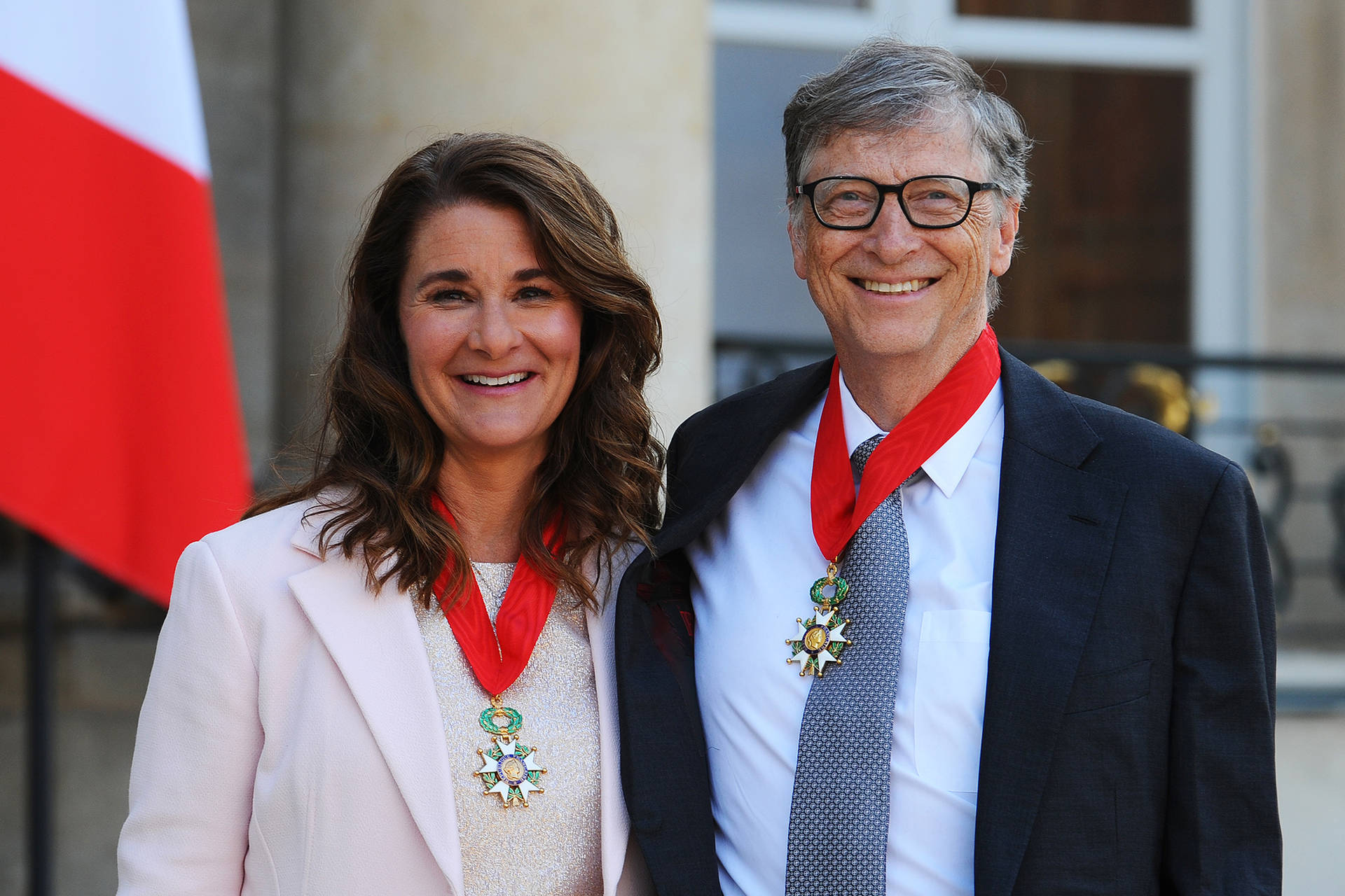 Melinda French Gates With Bill Gates Wallpaper