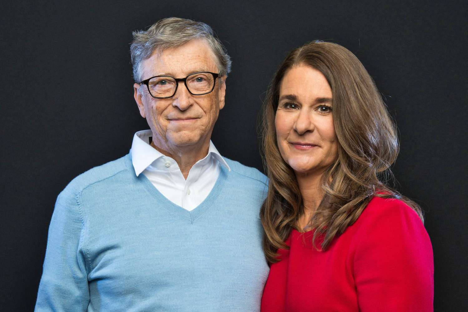 Melinda French Gates With Ex-husband Bill Gates Wallpaper