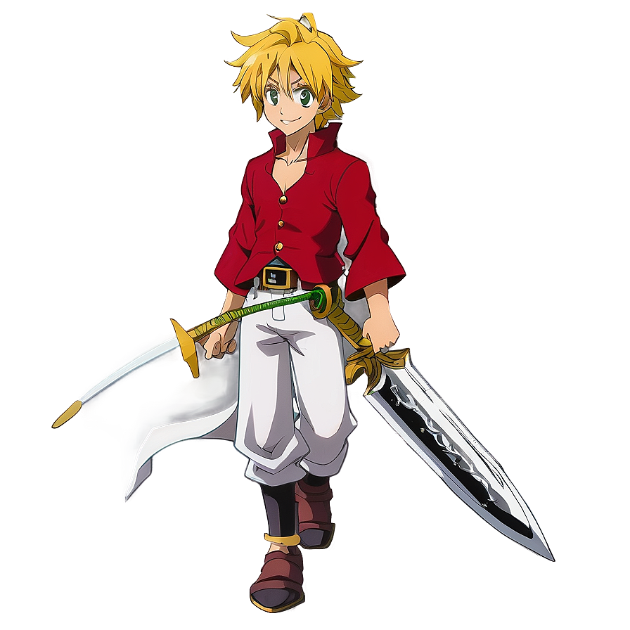 Download Meliodas Anime Character Png Png53 | Wallpapers.com