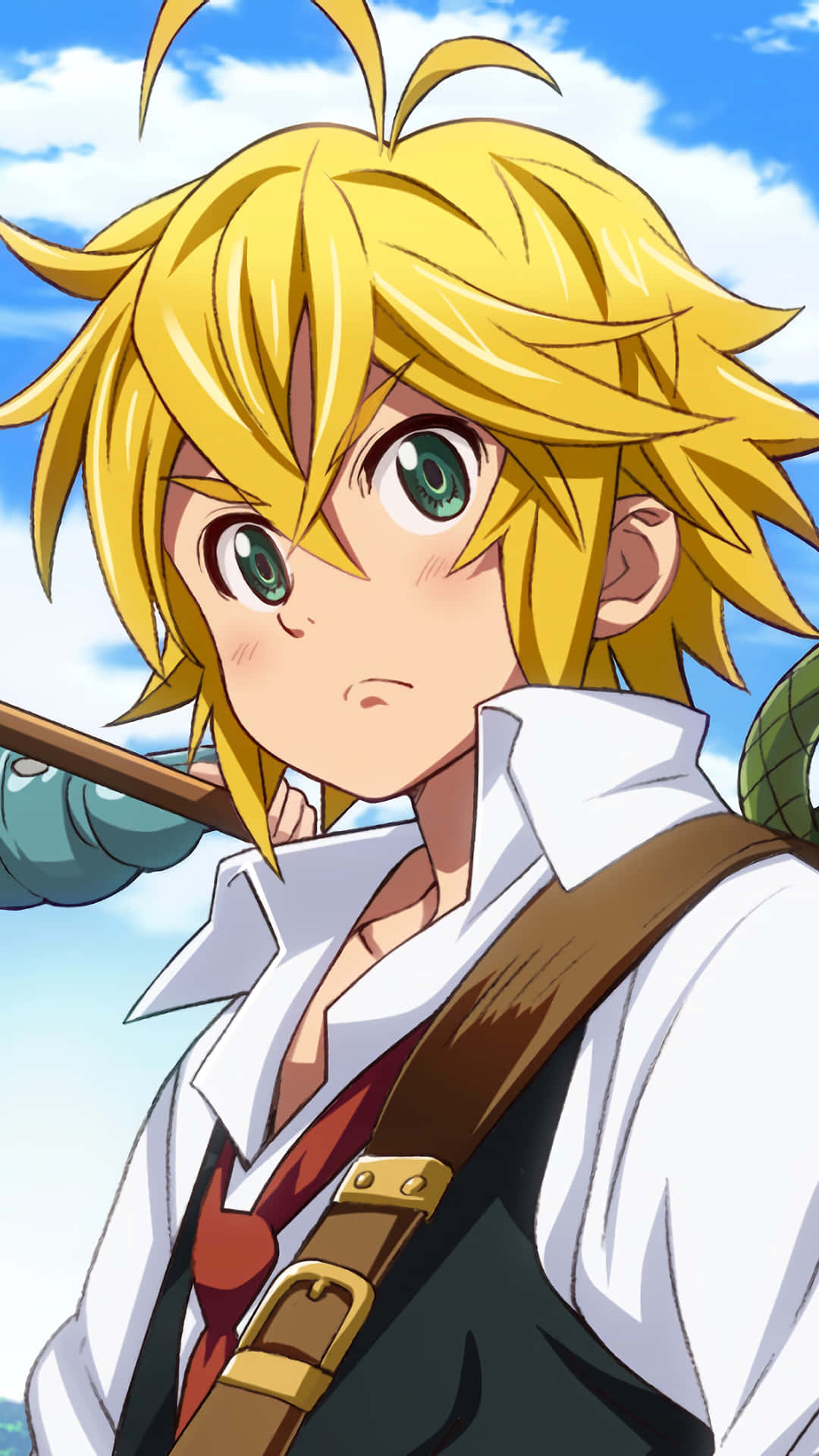 Ready for Action: Meliodas Armed and Ready