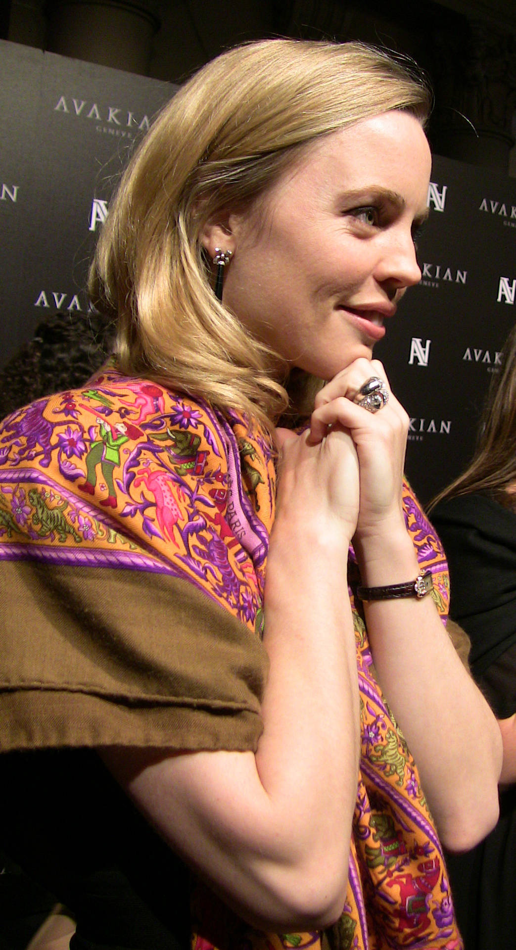Melissa George At The Avakian Boutique Opening Wallpaper