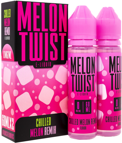 Melon Twist E Liquid Packaging PNG