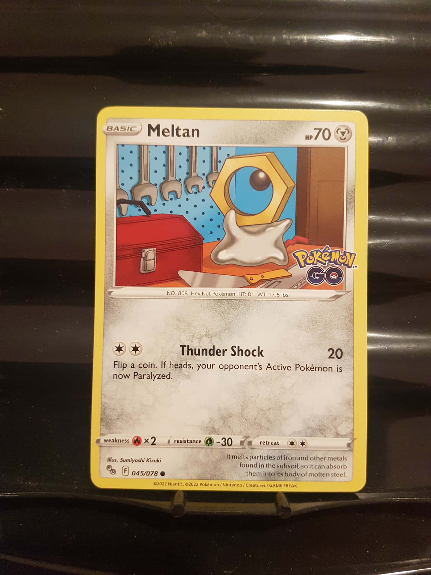 Meltan Pokémon Card Wallpaper