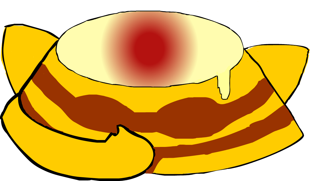 Melting Banana Surreal Art.png PNG