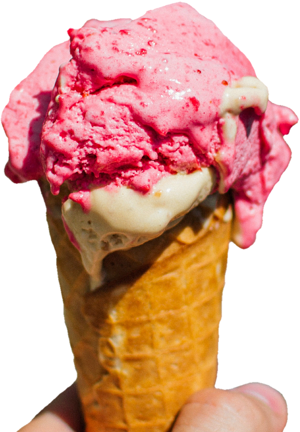 Download Melting Pink Ice Cream Cone Wallpapers Com