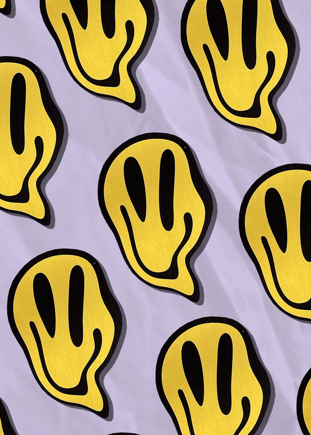 Melting Smiley Face Pattern.jpg Wallpaper