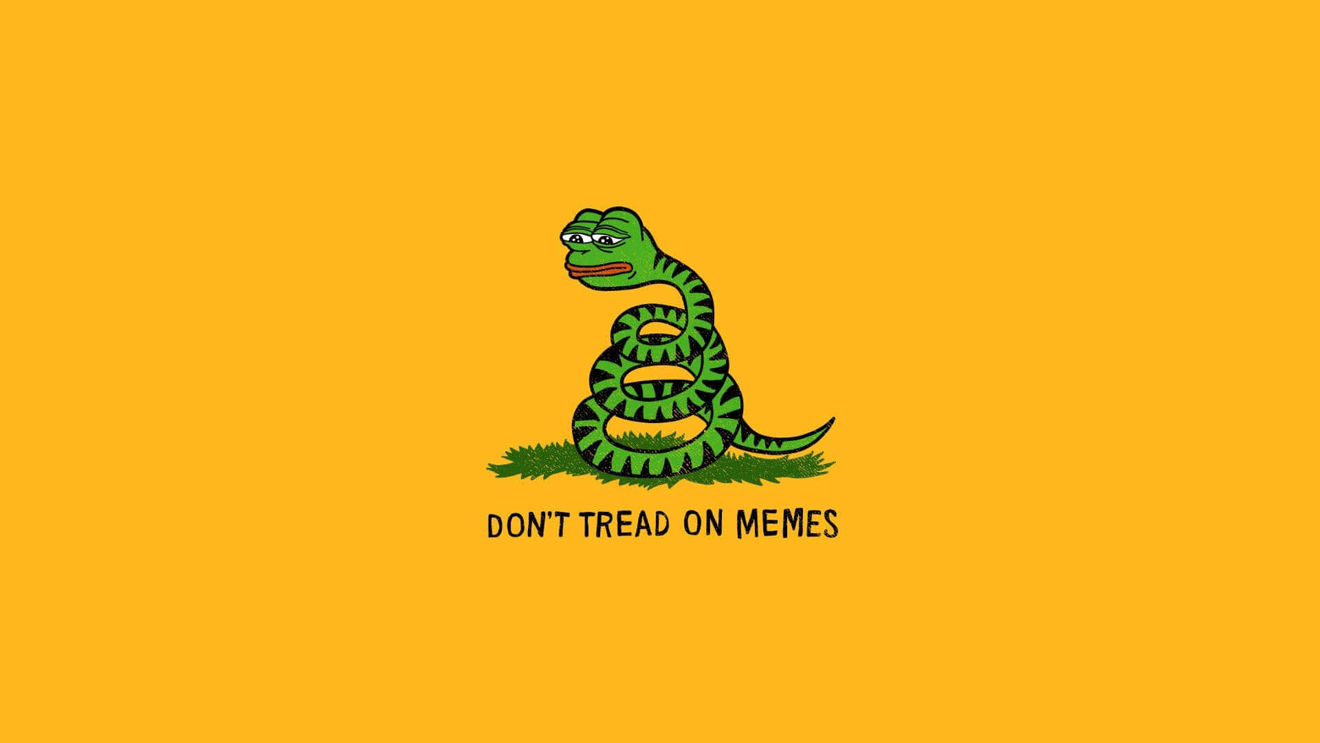 Snake Meme Desktop Wallpaper