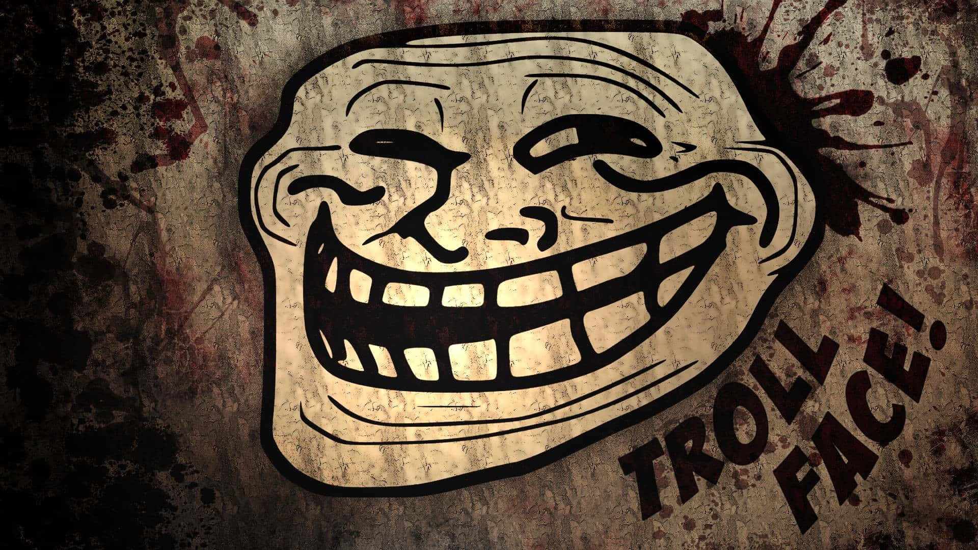 Troll Face Art -  Hong Kong