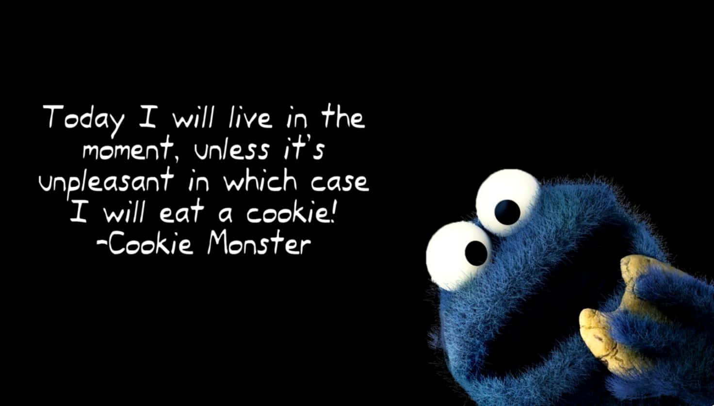 Cookie Monster Meme Desktop Wallpaper