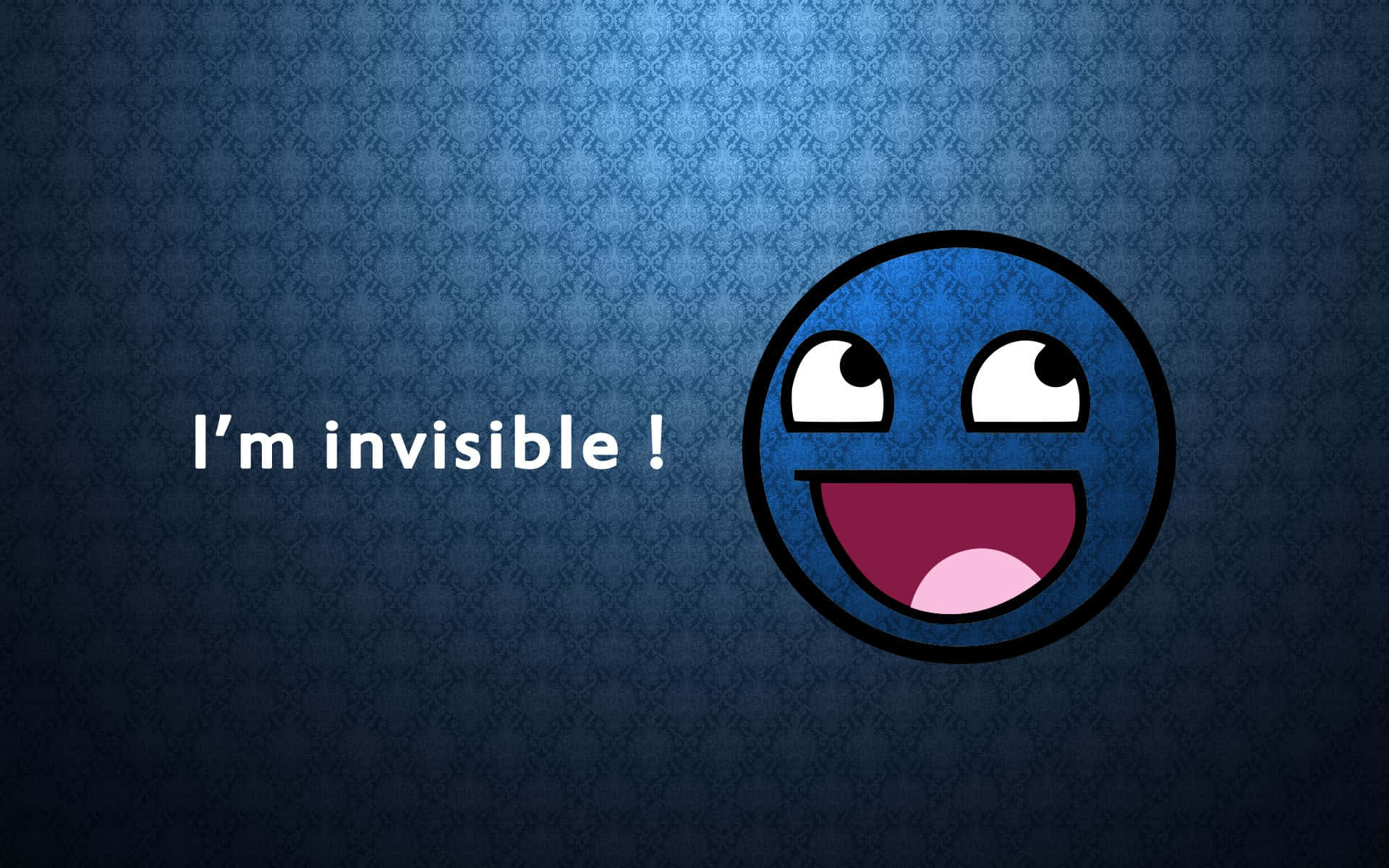 Invisible Smiley Meme Faces Funny Picture