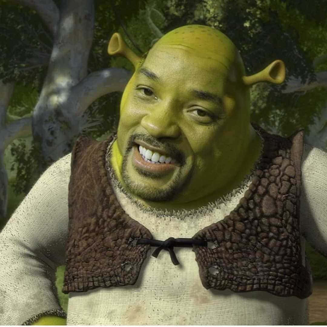 Download Shrek Will Smith Meme Faces Funny Picture