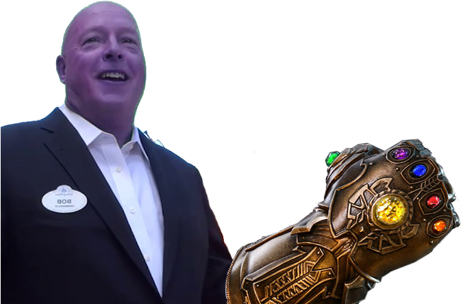 Meme Man With Infinity Gauntlet PNG