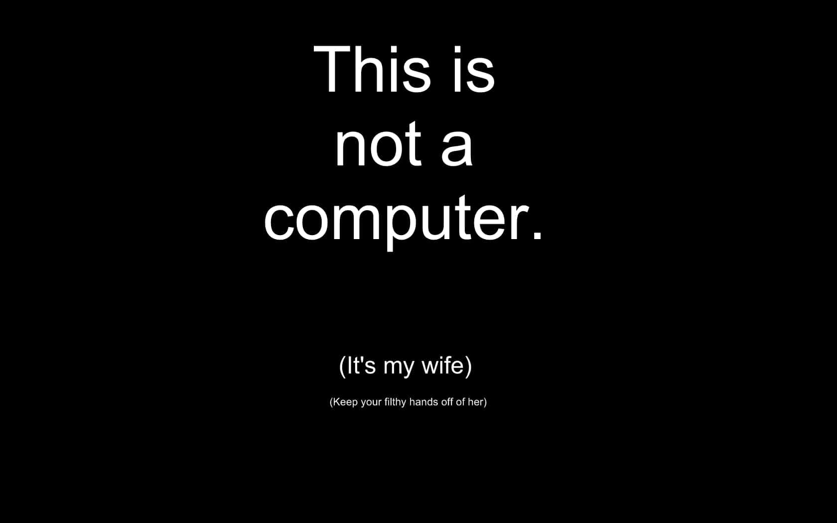 This Is Not My Computer Meme Picture