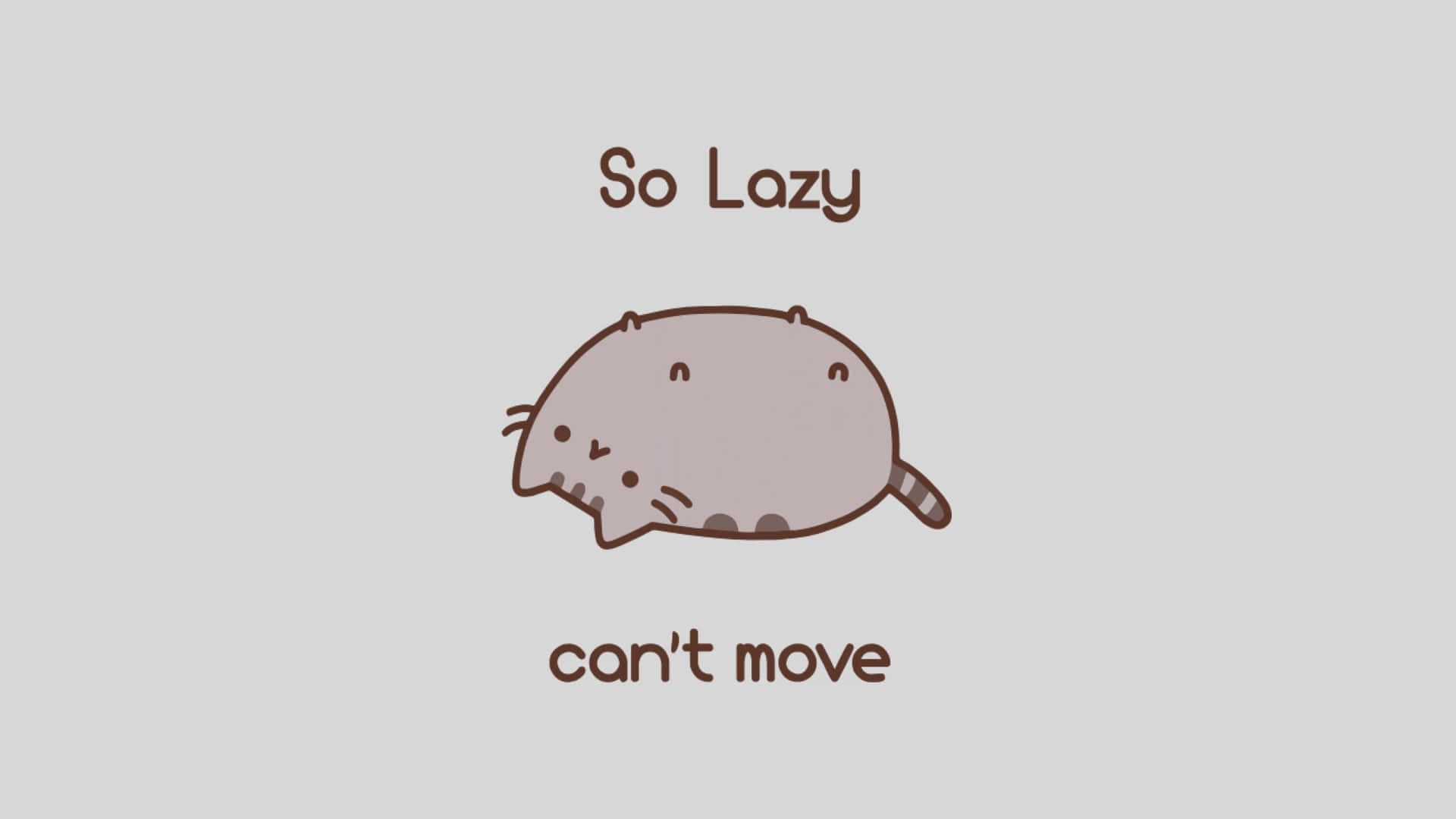 Lazy Kawaii Cat Meme Picture