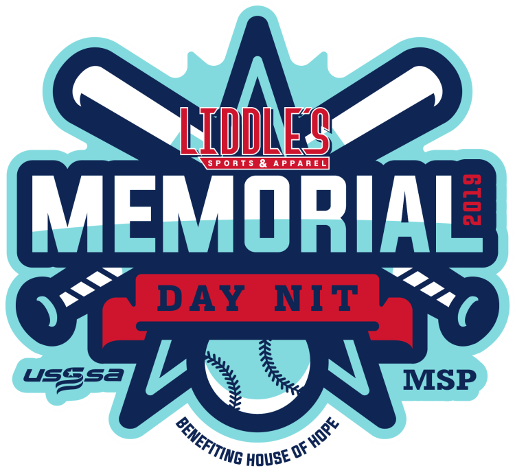 Memorial Day Baseball Tournament Logo2019 PNG