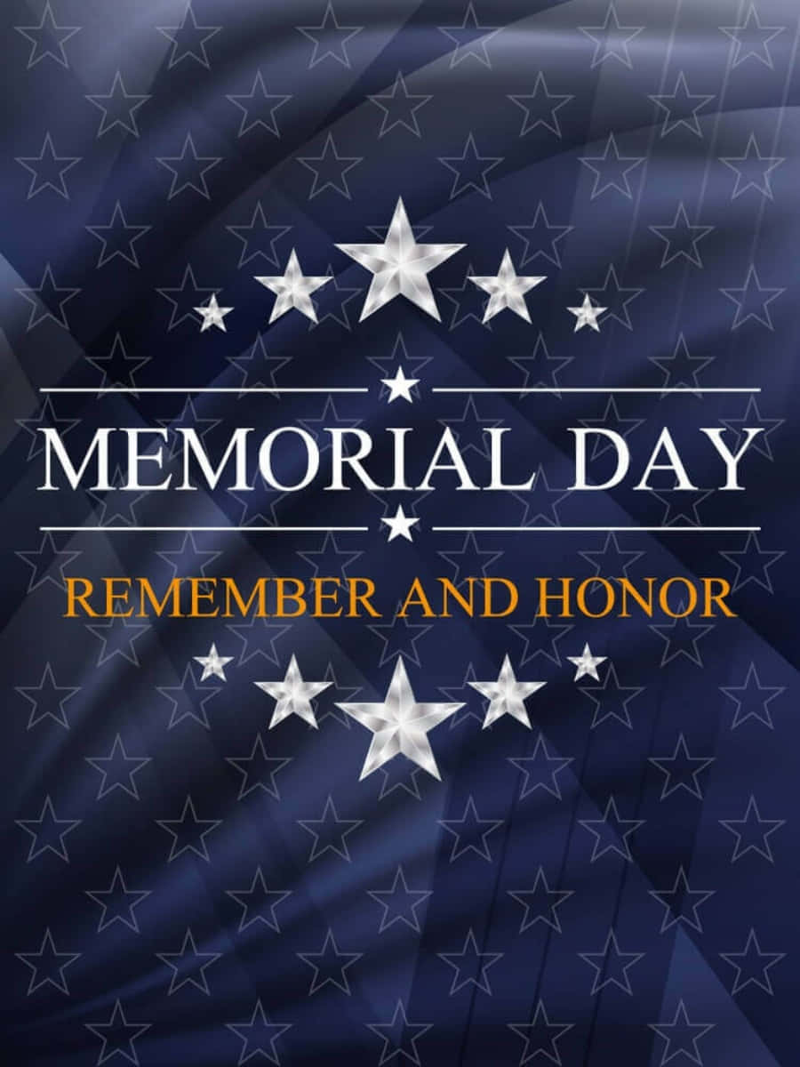 Jederamerikaner Sollte Daran Denken, Unseren Tapferen Veteranen Am Memorial Day Zu Danken.
