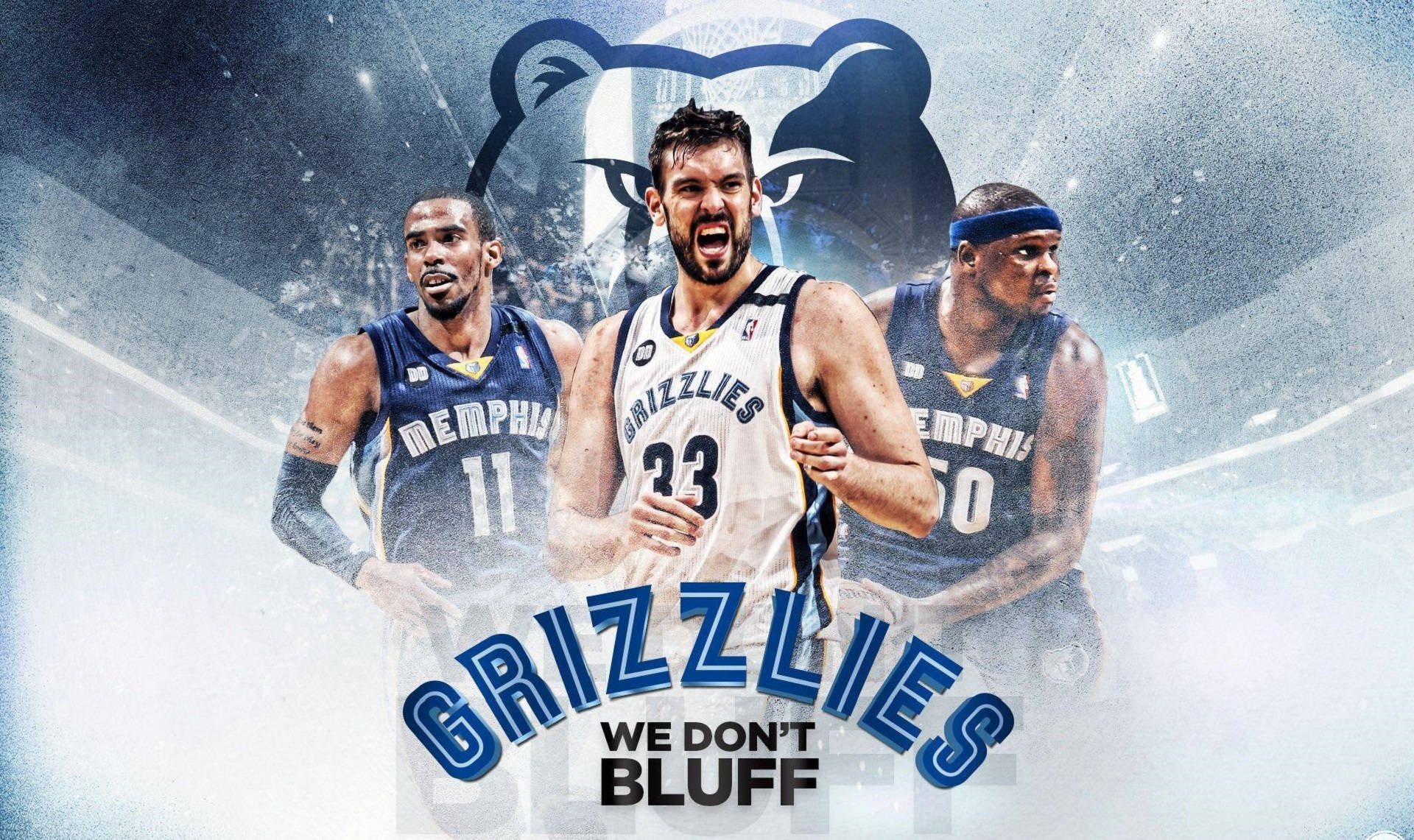 Memphis Grizzlies Basketball Team Poster Wallpaper