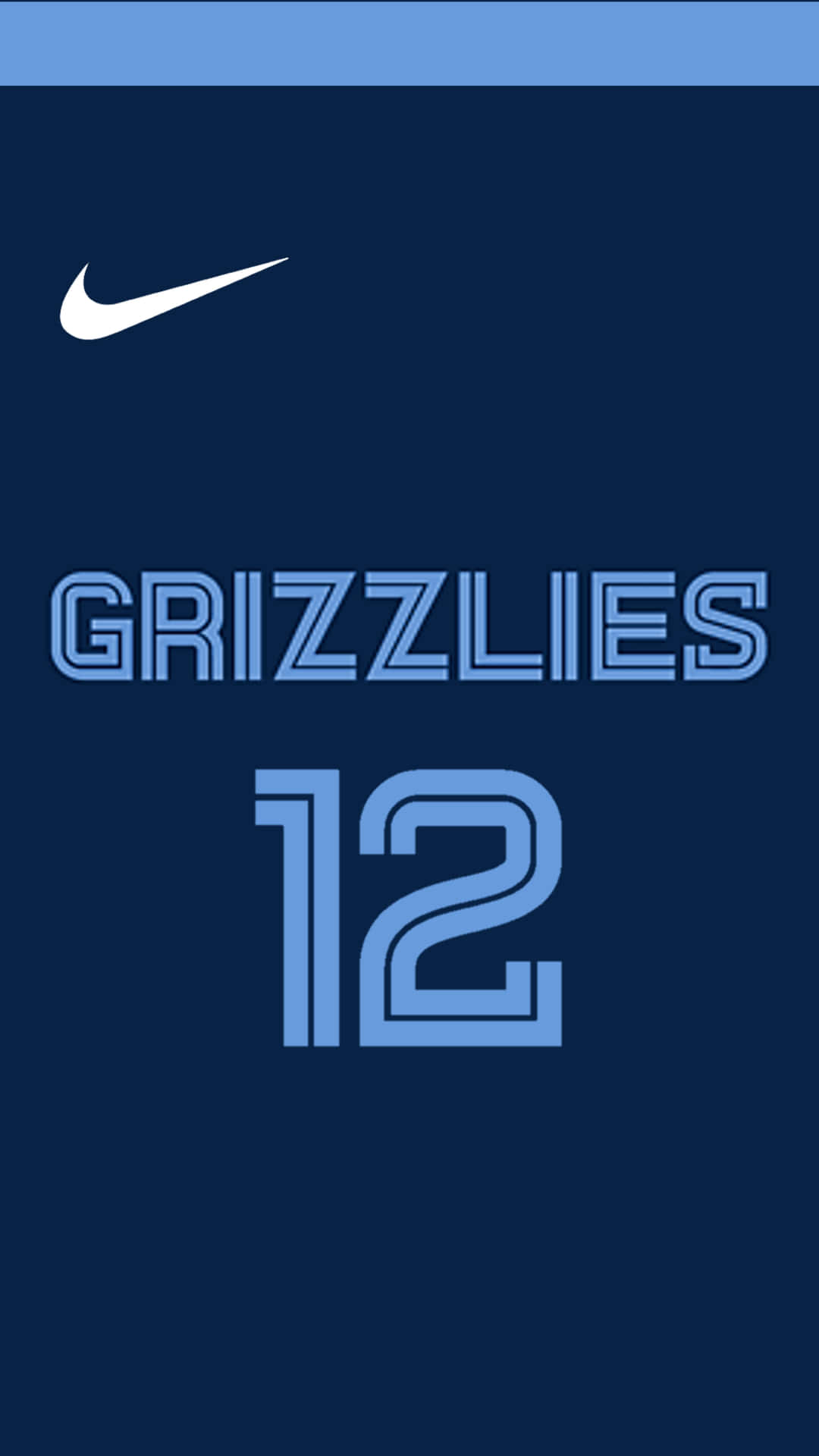 Memphis Grizzlies Nike Jersey Design Wallpaper