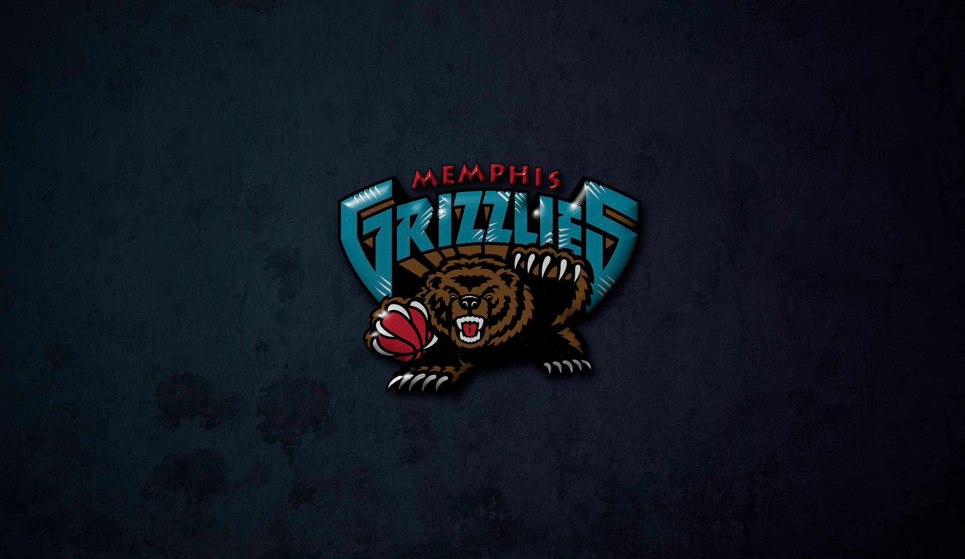 Memphis Grizzlies Retro Logo Wallpaper